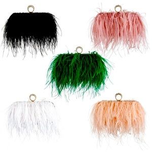TRENDING FEATHERS CLUTCH BAGS